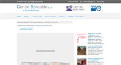 Desktop Screenshot of centroserapide.it